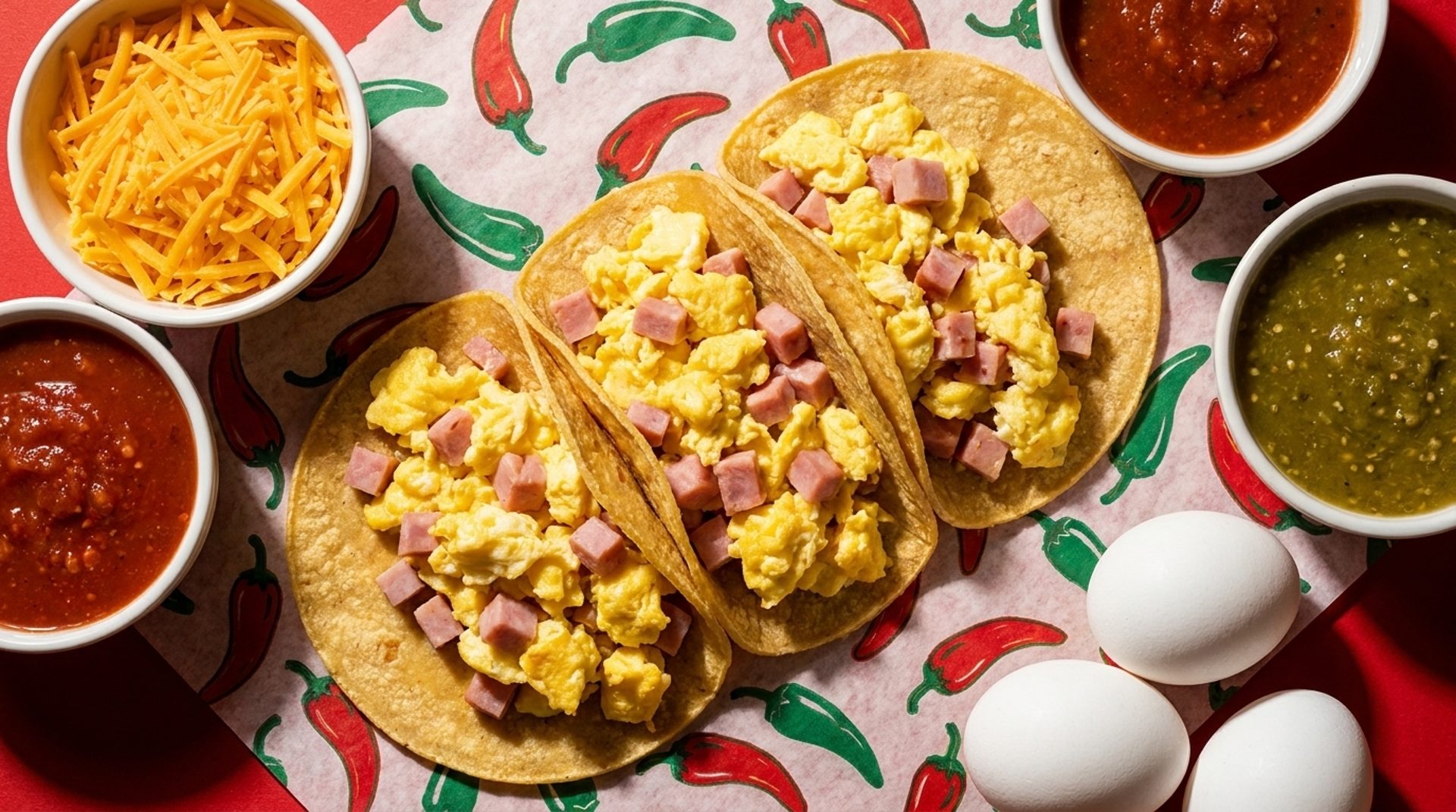 Breakfast tacos, burritos, and huevos