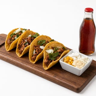 #6 (4 St Tacos 1 Elote And Drink